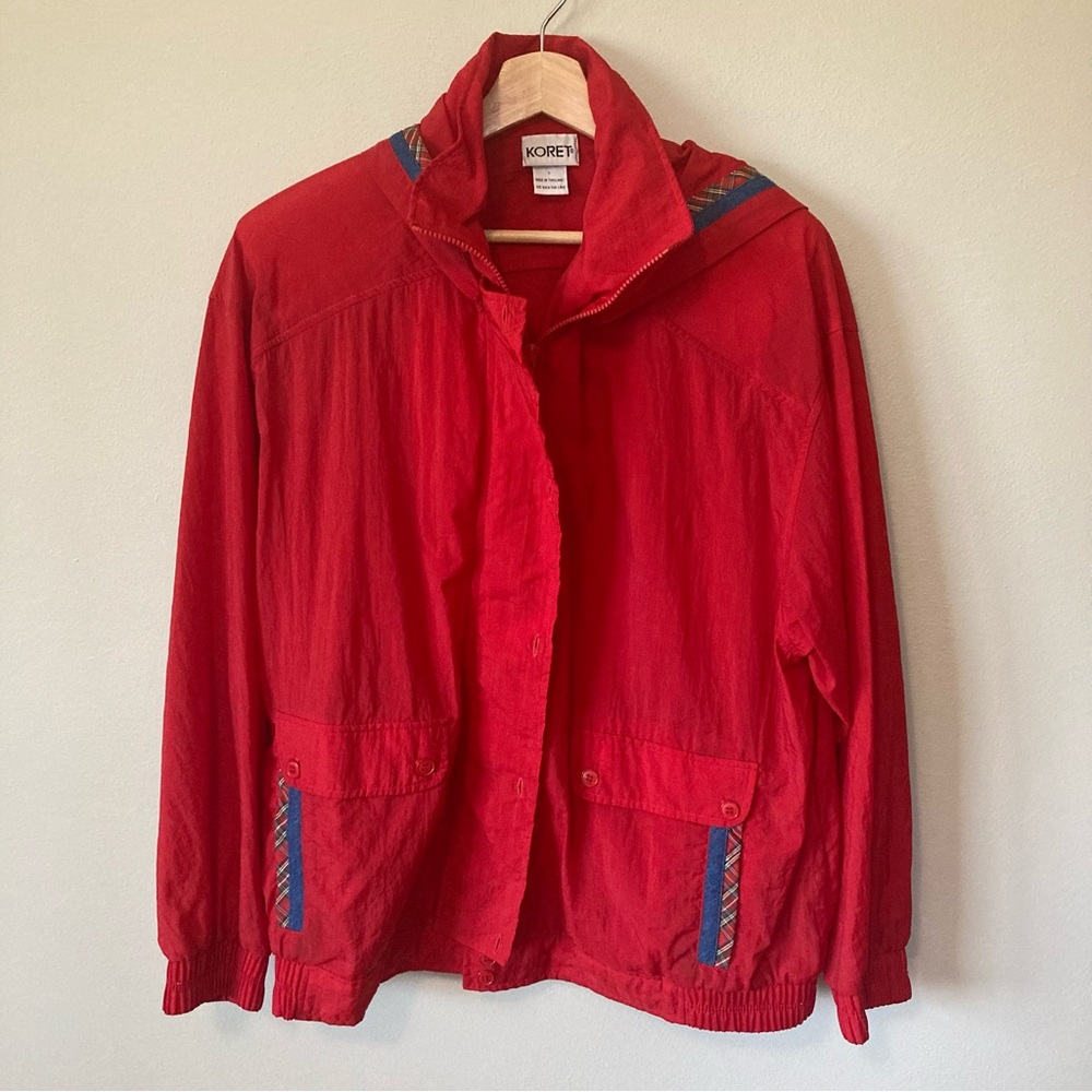 Vintage Hooded Windbreaker Koret L